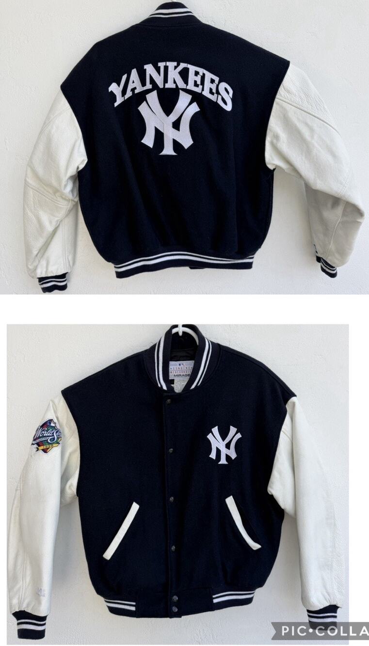 Vintage New York Yankees Varsity Jacket – Genuine Merchandise – Size M